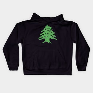 Flag Of Lebanon Cedar | Lebanese Graphic Kids Hoodie